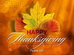 Thanksgiving Service Thanksgiving Service