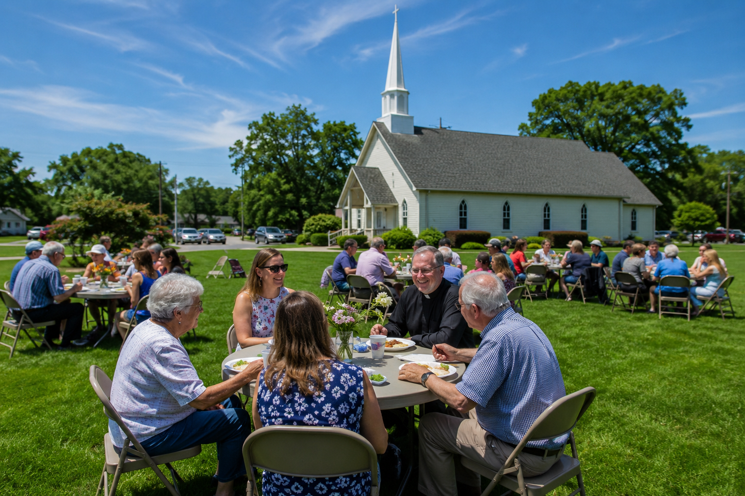 Lunch on the Lawn with Laura